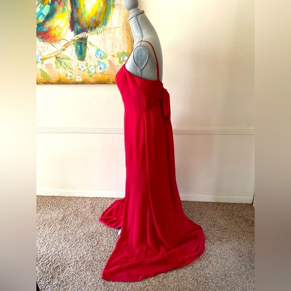 JJsHOUSE CINNAMON ROSE FLOOR-LENGTH SPECIAL OCCASION DRESS PLUS SIZE 14 🌟NWT🌟 - Picture 6 of 16